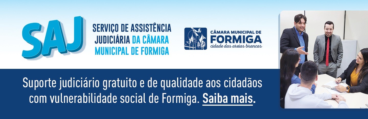 Câmara antecipa Reunião Ordinária de 15 de agosto - Câmara de Formiga